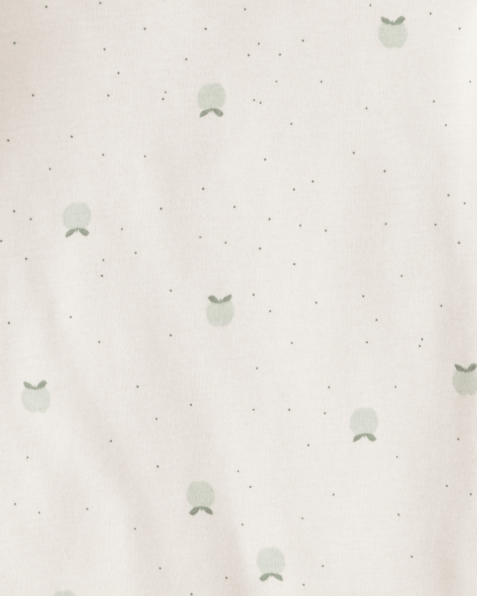 Pack 4 bodies manga larga con estampado de mini frutas