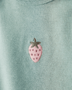 Pack 4 bodies manga larga con estampado de mini frutas