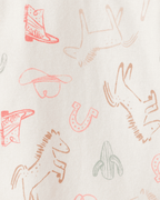 Pack 4 bodies manga larga estilo cowgirl y rayas