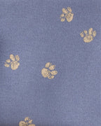 Pack 6 babas azul con estampados