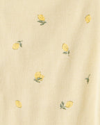 Pack cinco bodies de algodón, estampado de frutas