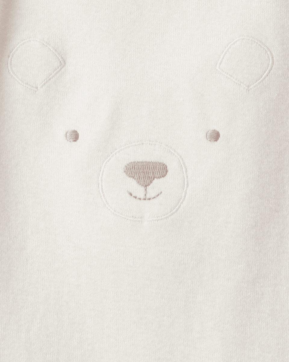 Pack cinco piezas body manga corta floral y oso