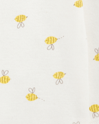 Pack cuatro bodies de algodón, abejas