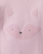 Pack 4 bodies de manga larga con koalas y zorros lila/rosa