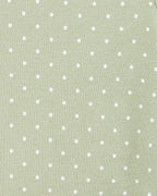 Pack de cuatro bodies de manga larga con estampado acuático, lunares y caballito de mar