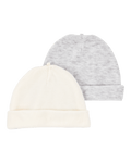 Pack dos gorros poliéster neutros
