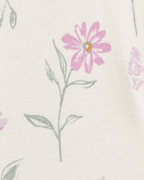 Pack dos pantalones de algodón floral