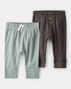 Pack dos pantalones de algodón