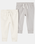 Pack dos pantalones de algodón