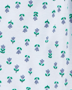 Pack dos pijamas de algodón y vincha diseño mariposas