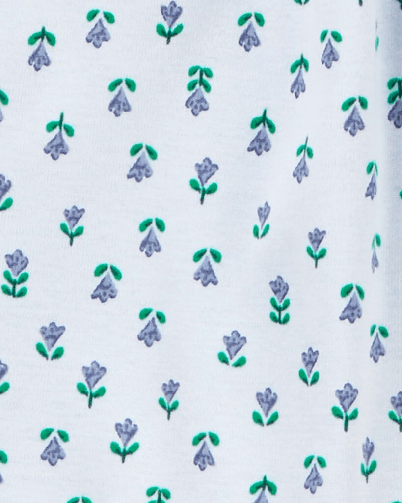 Pack dos pijamas de algodón y vincha diseño mariposas