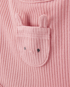 Pack tres baberos algodón diseño conejita