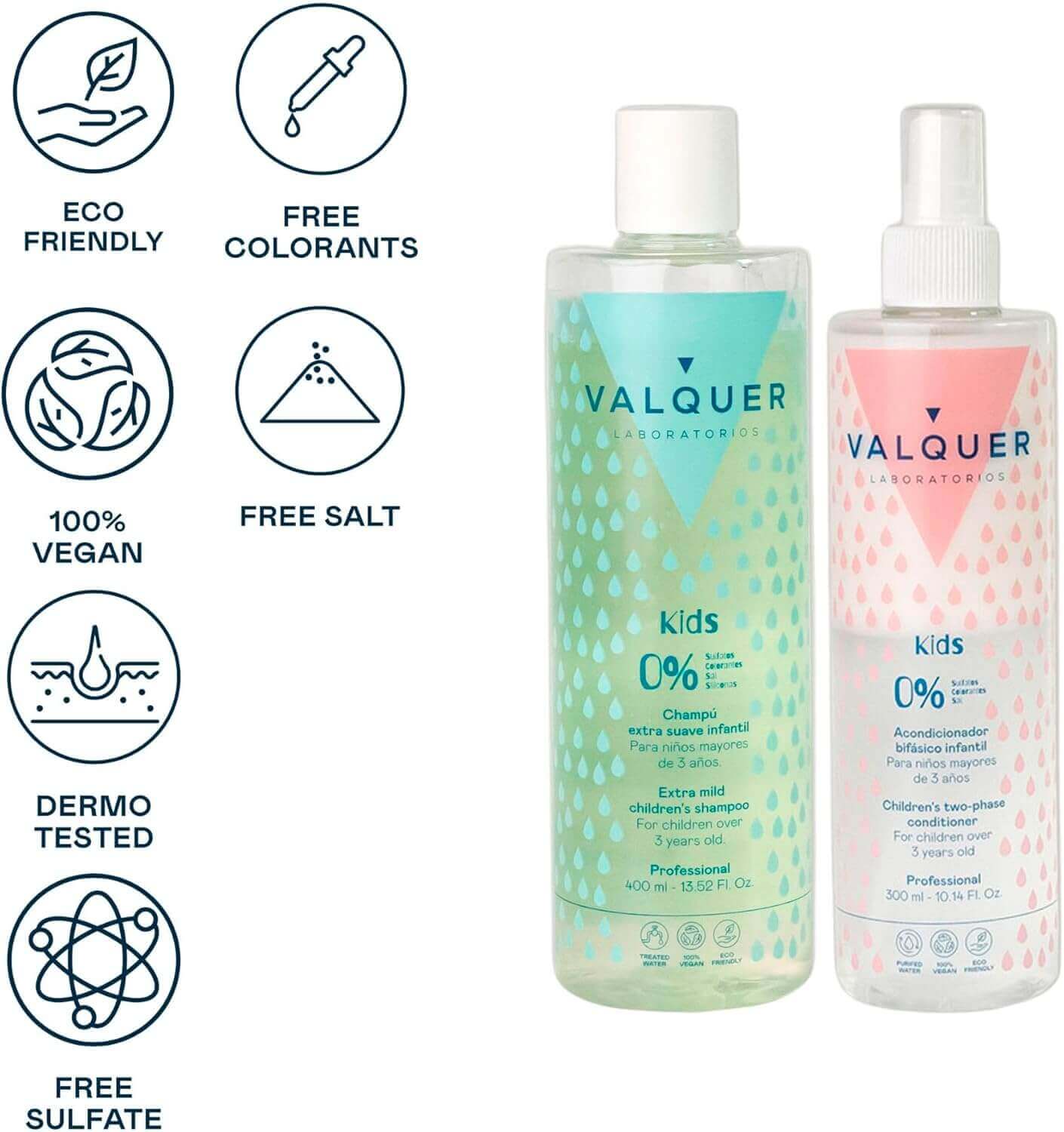 Pack Champú y Acondicionador Bifásico Infantil - 700 ml