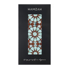 Islamic Pattern Tiles Silk Scarf Muqarnas V1
