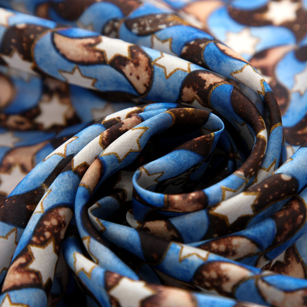 Silk Scarf Islamic Design Pajarita
