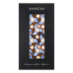 Brown and Blue Scarf - 100% Modal