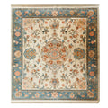Palace Blossoms Knotted Wool Rug