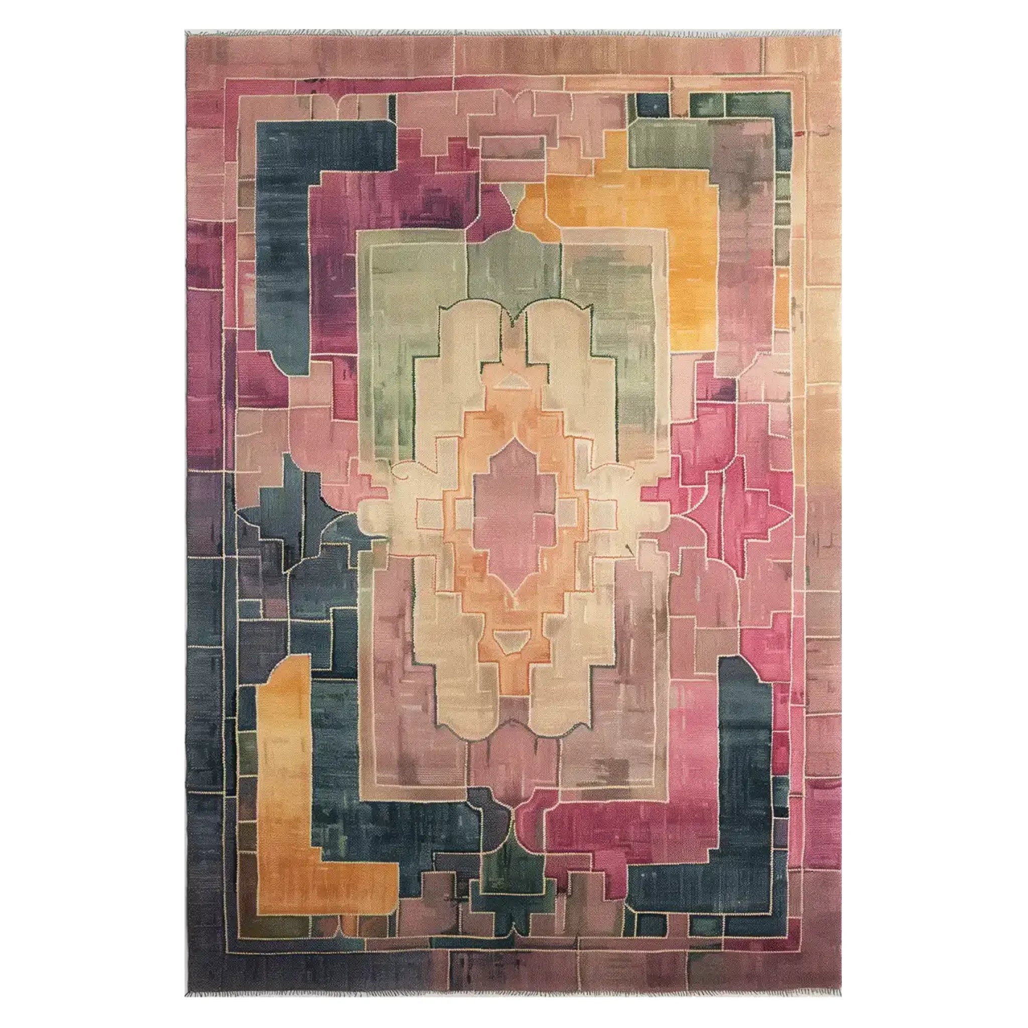 Palatial Mirage Hand Tufted Wool Rug