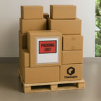 1000 Packing List A5+ | 225x165 mm (Interior); Exterior: 235x175 mm | Sobre adhesivo para Albaranes y Documentación | Tamaño A5 | Pack de 1000 Bolsas