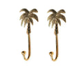 Palm Tree Bronze Wall Hooks