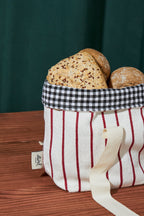 Panera pequeña loneta granate