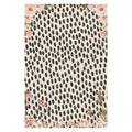 Floral Animal Print Hand Tufted Rug 9 x 12 ft