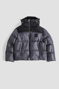 Off-White Oversized Puffer Down Jacket — Gray