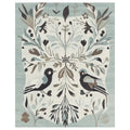 Peaceful Winter Chorus Hand Tufted Rug