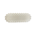 Pearl and Bead Scallop Table Runner