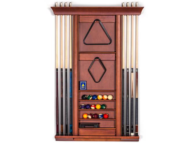 Spencer Marston Wall Pool Cue Rack