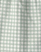 Conjunto 2 piezas camiseta de algodón y pantalón corto vichy