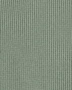 Pelele corto térmico, diseño liso verde