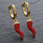 Boucles d'oreilles créoles Chili