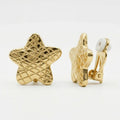Boucle d’oreille à clip étoile