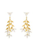 Pendientes Blume Blanco