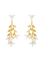 Pendientes Blume Blanco