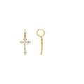 Pendientes acabado en oro amarilo 18k