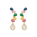 Pendientes acabado oro 18k