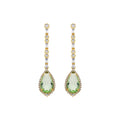 Pendientes acabado oro 18k