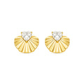 Pendientes acabado oro 18k