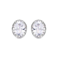 Pendientes acabado plata