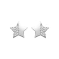 Pendientes acabado plata