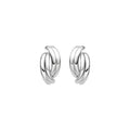 Pendientes acabado plata