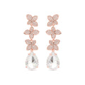 Pendientes acabados en oro 18K