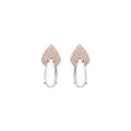 Pendientes acabados en oro 18K