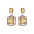 Pendientes acabados en oro 18K