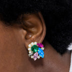 Pendientes acabados en oro amarillo 18k