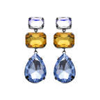 Pendientes acabados en oro amarillo 18k