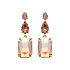 Pendientes acabados en oro amarillo 18k