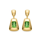 Pendientes acabados en oro amarillo 18K